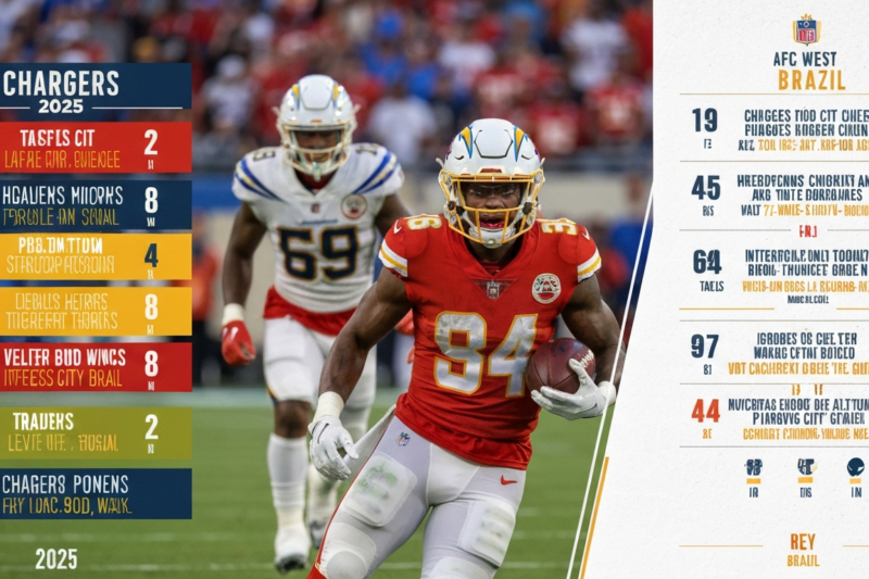 Los Angeles Chargers vs Kansas City Chiefs Match Player Stats – Game Story & Top Stats
